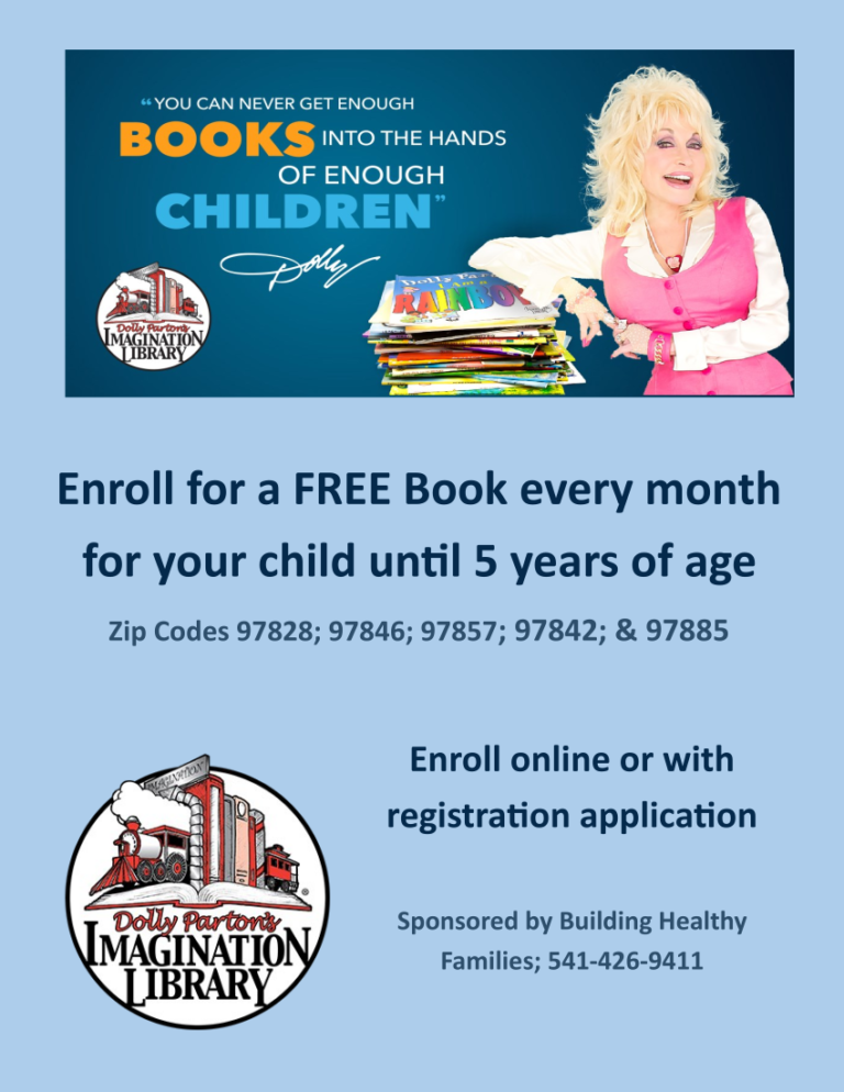 Dolly Parton Imagination Library Building Healthy Families